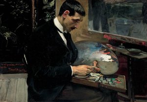 Portrait of Agustín Otermín av Joaquín Sorolla